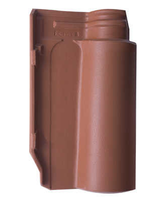 Керамическая черепица Margon Roman Mini, 266x157, Laguna Brown